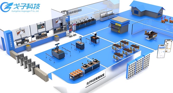 戈子科技智慧食堂升級就餐新模式！